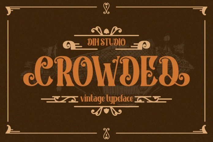 Crowded - Vintage Font