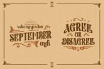 Crowded - Vintage Font