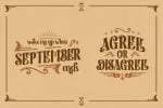 Crowded - Vintage Font
