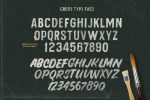 Crude OpenTypeSvg UPDATE Font