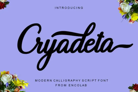 Cryadeta Font