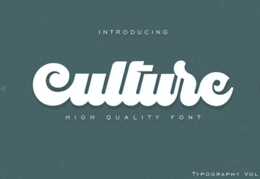Culture Font