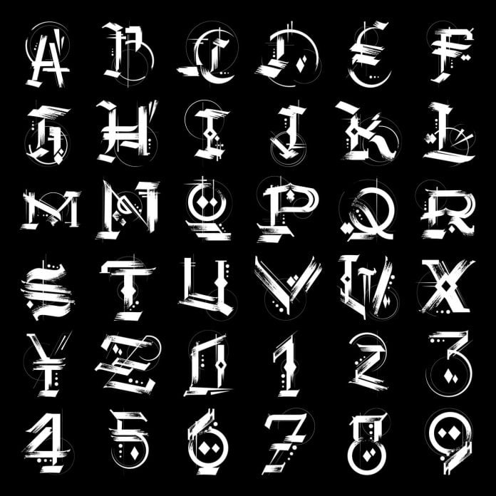 Culturism free font