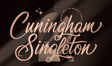 Cuningham Singleton Font