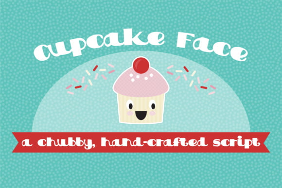 Cupcake Face Font