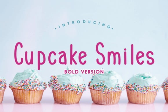 Cupcake Smiles Family Font