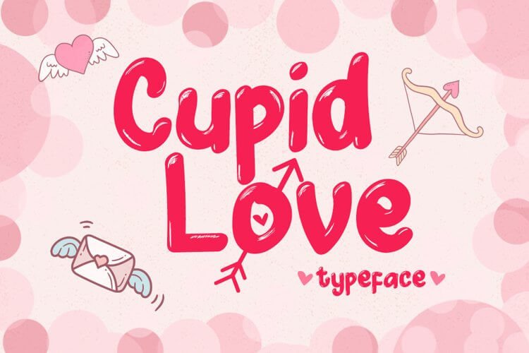 Cupid Love - A Lovely Typeface