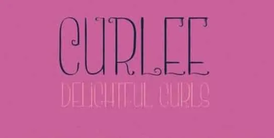 Curlee Font