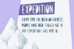 Current Expedition Next Font