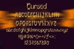 Cursed Font