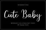 Cute Baby Font