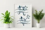 Cute Butterfly Monogram Font
