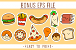 Cute Food Font