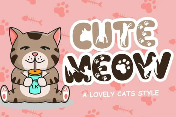 Cute Meow Font