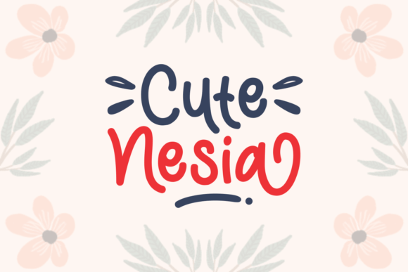 Cute Nesia Font