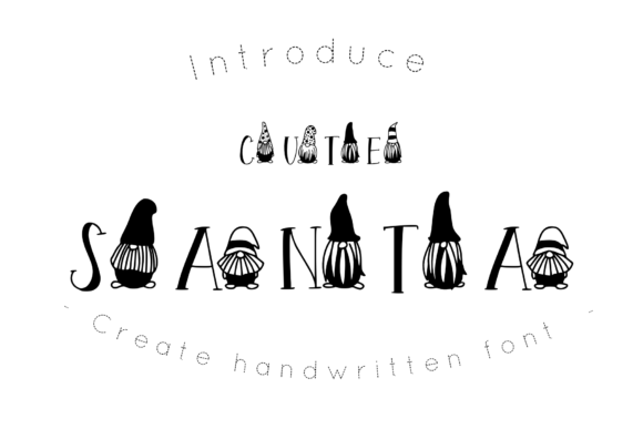 Cute Santa Font