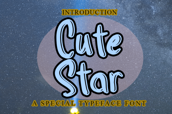 Cute Star Font