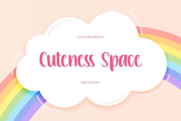 Cuteness Space Font