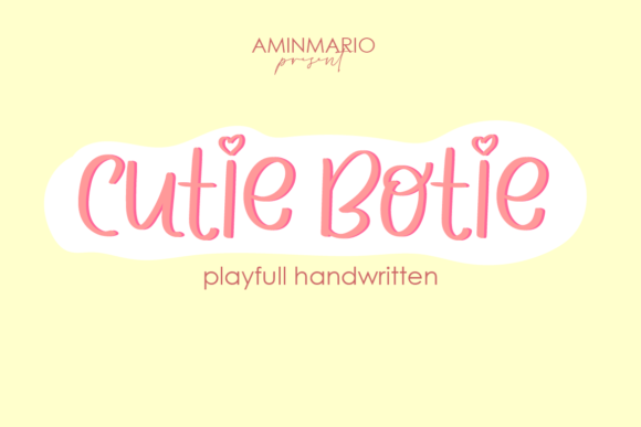 Cutie Botie Font