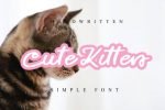 Cutie Cat Font