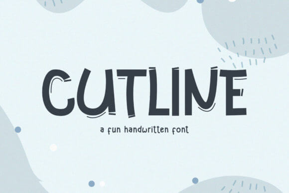 Cutline Font