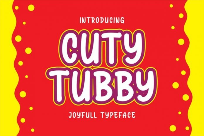 Cuty Tubby - Joyfull Typeface