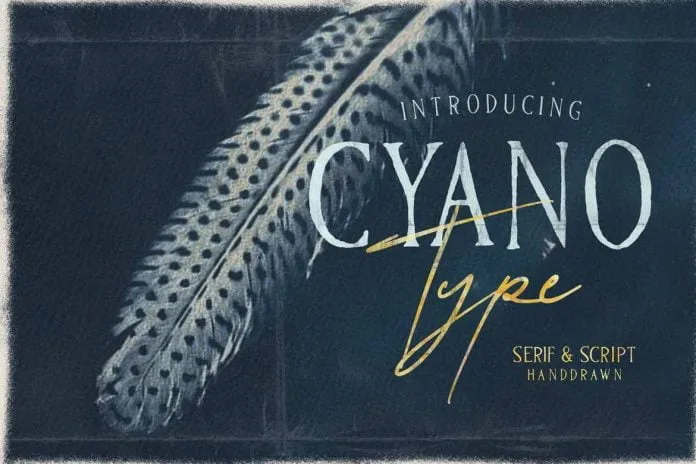 Cyanotype Font