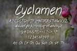 Cyclamen Font