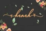 Cynthia Script Font