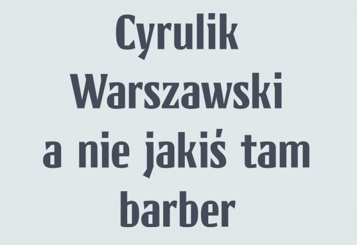 Cyrulik family Font