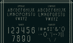 DECONICO - art deco font
