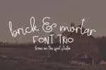 DIONIS Set (Serif & Sans Serif) Font