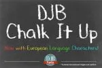 DJB Chalk It Up Font