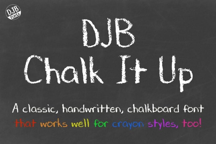 DJB Chalk It Up Font