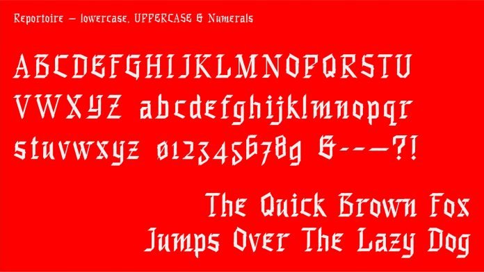 DJK Tapey free font