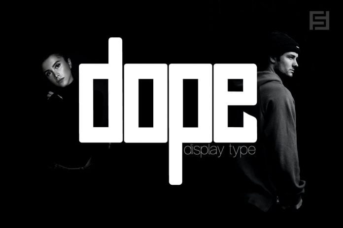 DOPE - Unique Display Typeface
