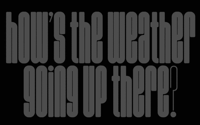 DR Spindling Display Font