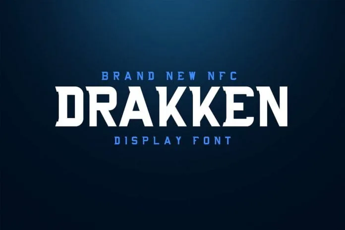 DRAKKEN EXCLUSIVE DISPLAY FONT