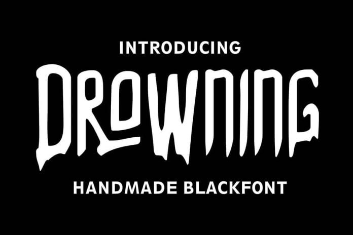 DROWNING Font