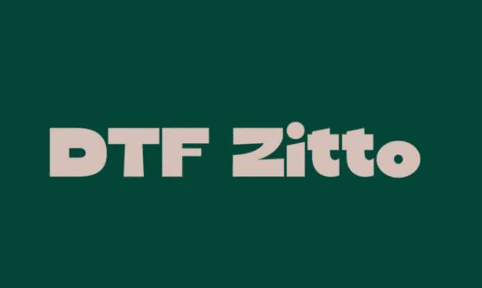 DTF Zitto Font