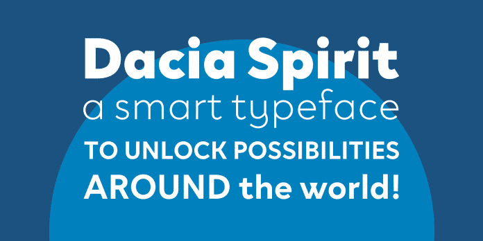 Dacia Spirit Font