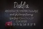 Dahlia Font