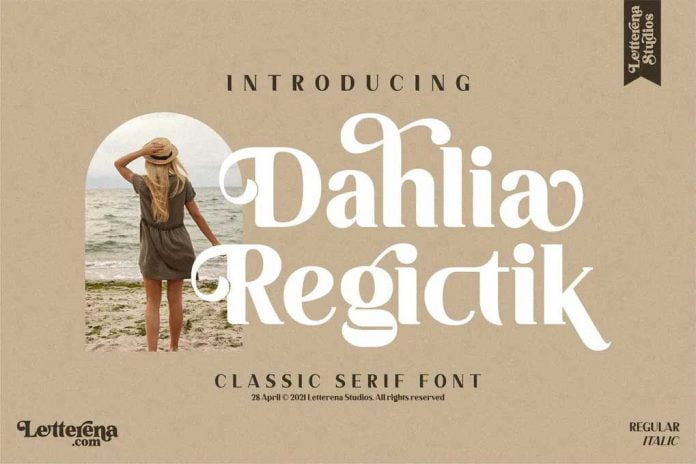 Dahlia Regictik Font