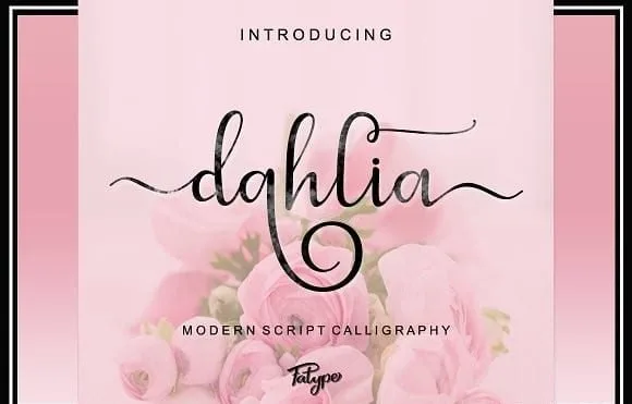 Dahlia Script Font