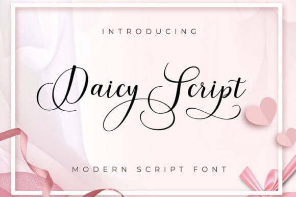 Daicy Script Font