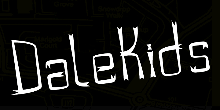 Dale Kids Family Font