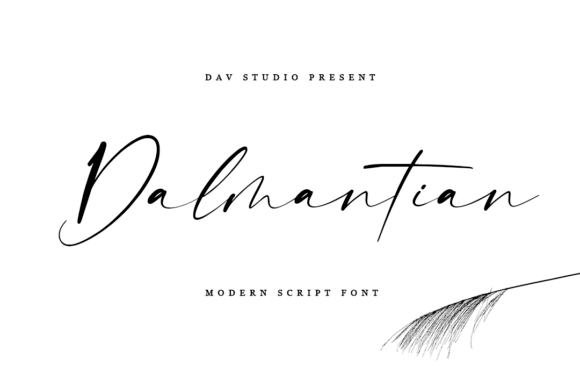 Dalmantian Font