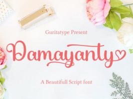 Damayanty Font