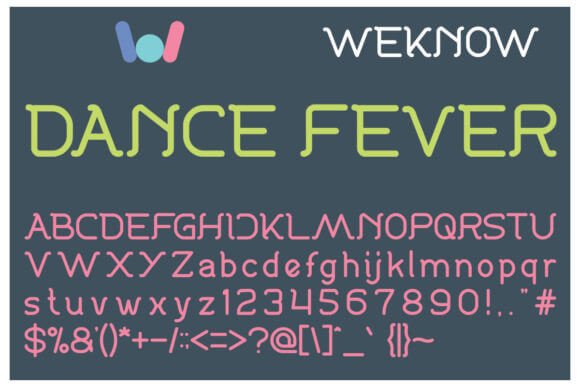 Dance Fever Font