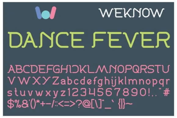 Dance Fever Font